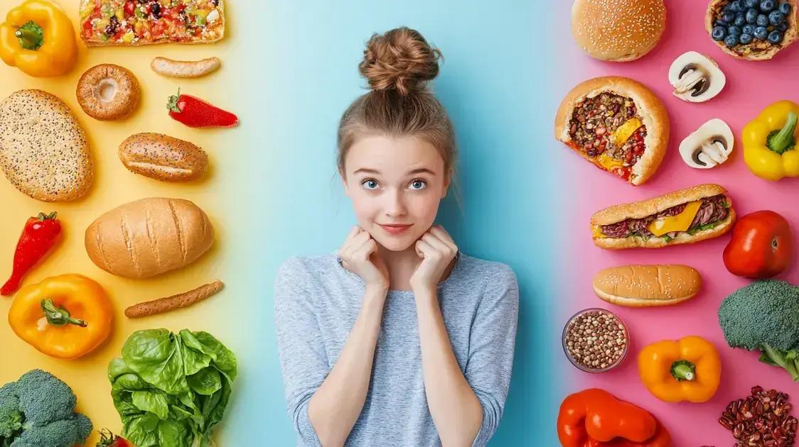 Mudanças de Hábitos Alimentares