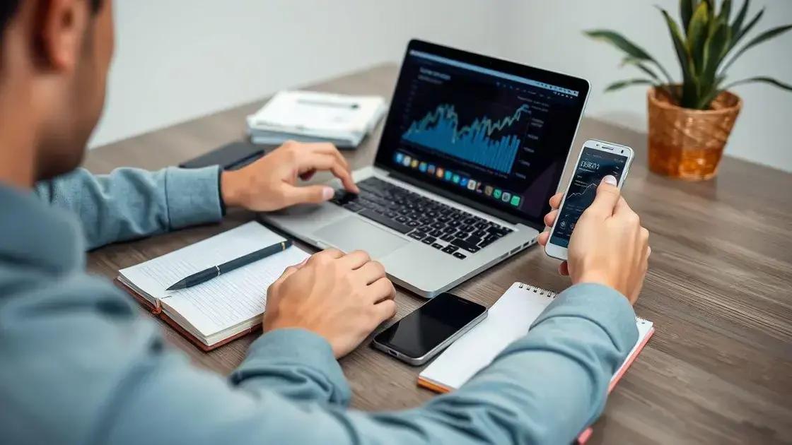  Use planilhas, cadernos ou aplicativos de finanças para se organizar