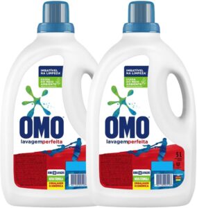 Sabão Líquido OMO Multiação 2x5L embalagem