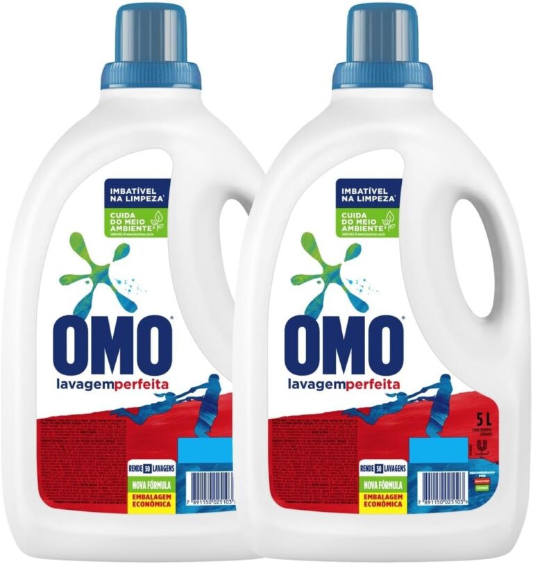 Sabão Líquido OMO Multiação 2x5L embalagem